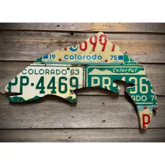 24" Vintage Colorado Trout License Plate Art - Your Premium Fishing Gear Store Rods Lines Baits Accessories^ Clearance
