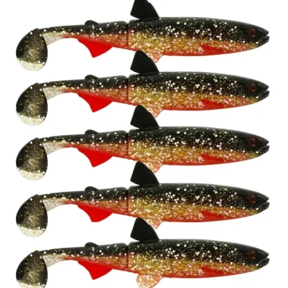 Westin WS01309 5398-0008 Hypo Teez Alabama Rig 5 Pack 5" Paddle Tail Lure GOLD - Your Premium Fishing Gear Store Rods Lines Baits Accessories^ Store
