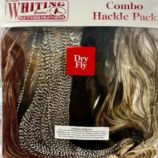 Whiting Introductory Hackle Pack - Four 1/2 Saddles - Your Premium Fishing Gear Store Rods Lines Baits Accessories^ Sale