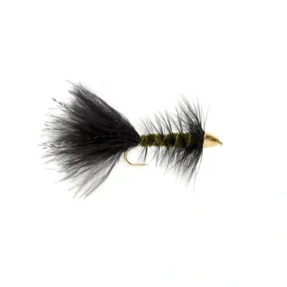 Woolly Bugger Black & Olive (TCH) - Your Premium Fishing Gear Store Rods Lines Baits Accessories^ Cheap