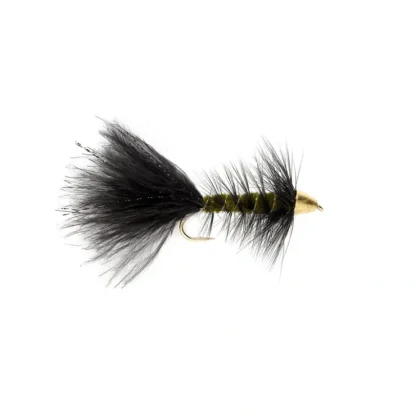 Woolly Bugger Black & Olive (TCH) - Your Premium Fishing Gear Store Rods Lines Baits Accessories^ Cheap