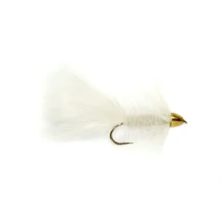 Woolly Bugger White Conehead - Your Premium Fishing Gear Store Rods Lines Baits Accessories^ Online
