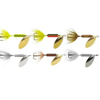 Wordens 225-Y349 Rooster Tail In-Line Spinner 6 Pak, Sz 1/16oz, - Your Premium Fishing Gear Store Rods Lines Baits Accessories^ Sale