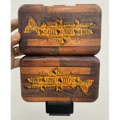 Wyoming Cody's Fish Artwork & MFC Fly Box (Limited Edition Artist Series) - Your Premium Fishing Gear Store Rods Lines Baits Accessories^ Hot