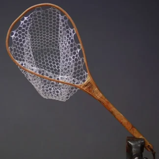 XL 18"x14" - Burl Fly Fishing Traditional Landing Net - Your Premium Fishing Gear Store Rods Lines Baits Accessories^ Store