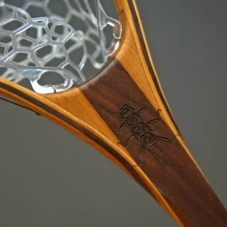 XL 18"x14" - Stonefly Engraved - Classic Fly Fishing Traditional Landing Net - Your Premium Fishing Gear Store Rods Lines Baits Accessories^ Best Sale