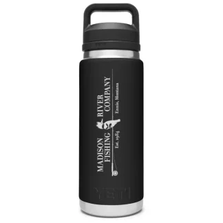 YETI Rambler 26oz. Bottle Chug Logo Black - Your Premium Fishing Gear Store Rods Lines Baits Accessories^ Online
