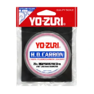 Yo-Zuri HD Carbon 100% Fluorocarbon Leader (4-300lb, 30yd, Disappearing Pink) - Your Premium Fishing Gear Store Rods Lines Baits Accessories^ Best Sale