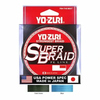 Yo-Zuri SuperBraid Braided PE Line [10-80lb, 150-300yd, 3-Colors] - Your Premium Fishing Gear Store Rods Lines Baits Accessories^ Cheap