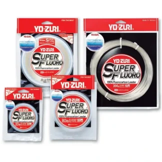 Yo-Zuri SuperFluoro 100% Fluorocarbon Leader (Clear, 4lb-300lb, 30/100yd) - Your Premium Fishing Gear Store Rods Lines Baits Accessories^ Cheap