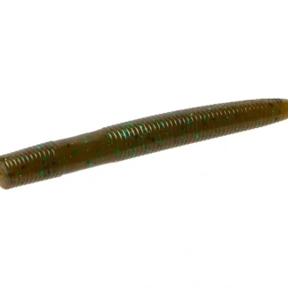 Zoom Beatdown 3 1/4", 10Pk, Green Pumpkin Green - Your Premium Fishing Gear Store Rods Lines Baits Accessories^ Outlet